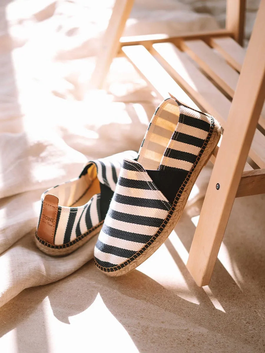 Alpargata para hombre en tejido rayado TONI PONS