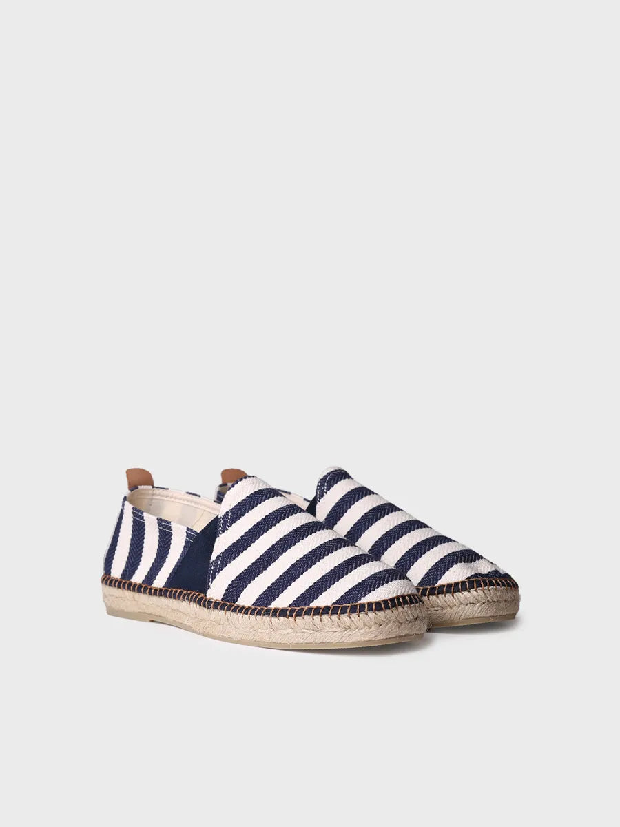 alpargatas hombre - Alpargata para hombre en tejido rayado | DUSTIN  - Toni Pons