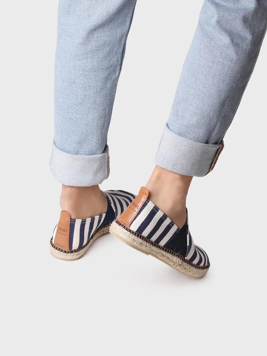 alpargatas hombre - Alpargata para hombre en tejido rayado | DUSTIN  - Toni Pons