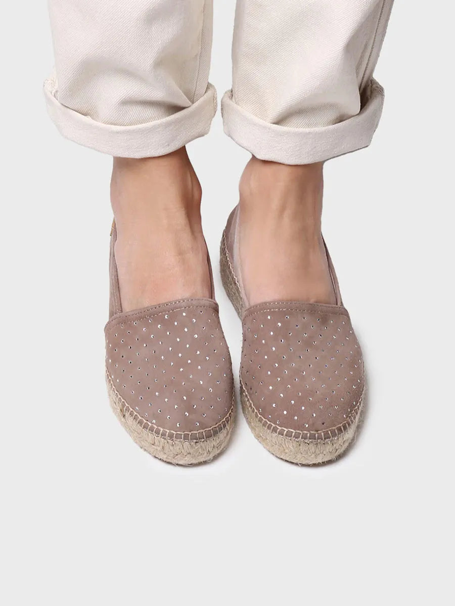 Alpargata mujer - Alpargata de mujer con brillantes  - Toni Pons