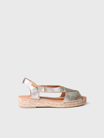 - Sandalias de mujer en piel con tiras cruzadas | ELDA-P - Toni Pons