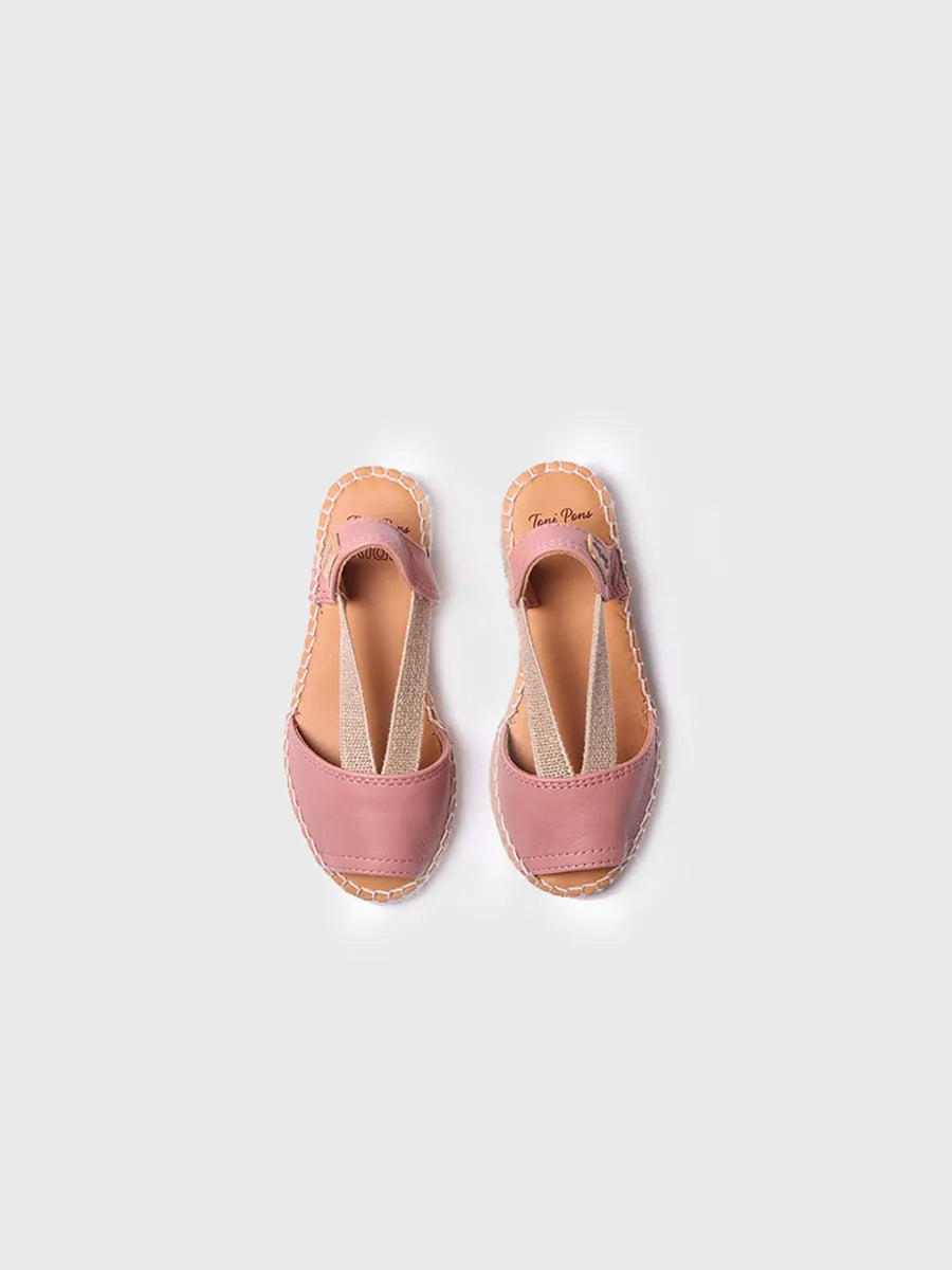 Sandalias infantiles - Sandalia de niña con elásticos  - Toni Pons