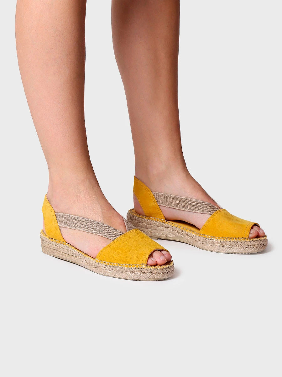 - Alpargata plana de ante para mujer | ELLA - Toni Pons