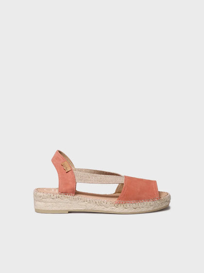 - Alpargata plana de ante para mujer | ELLA - Toni Pons