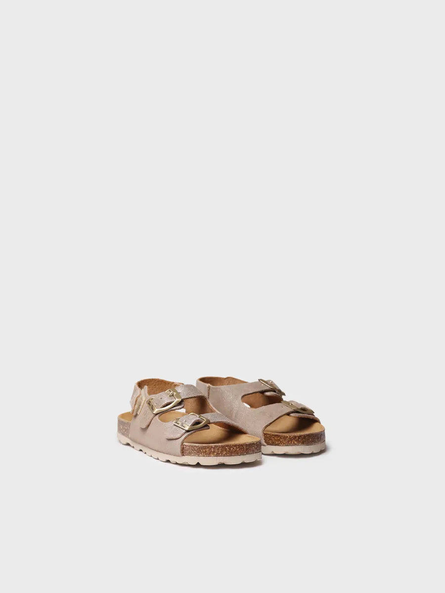 sandalias infantiles - Sandalia BIO para niños en serraje | ELLIOT-QT - Toni Pons