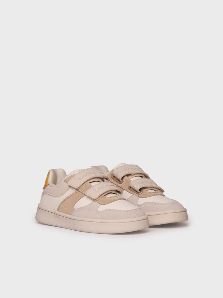 Zapatos infantiles - Zapatilla deportiva infantil en piel con velcro | ENZA - Toni Pons