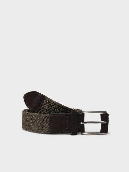 Complementos - Cinturón de hombre de tela y piel | ERIC - Toni Pons
