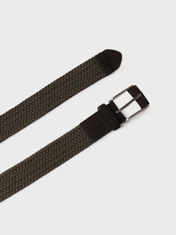 Complementos - Cinturón de hombre de tela y piel | ERIC - Toni Pons