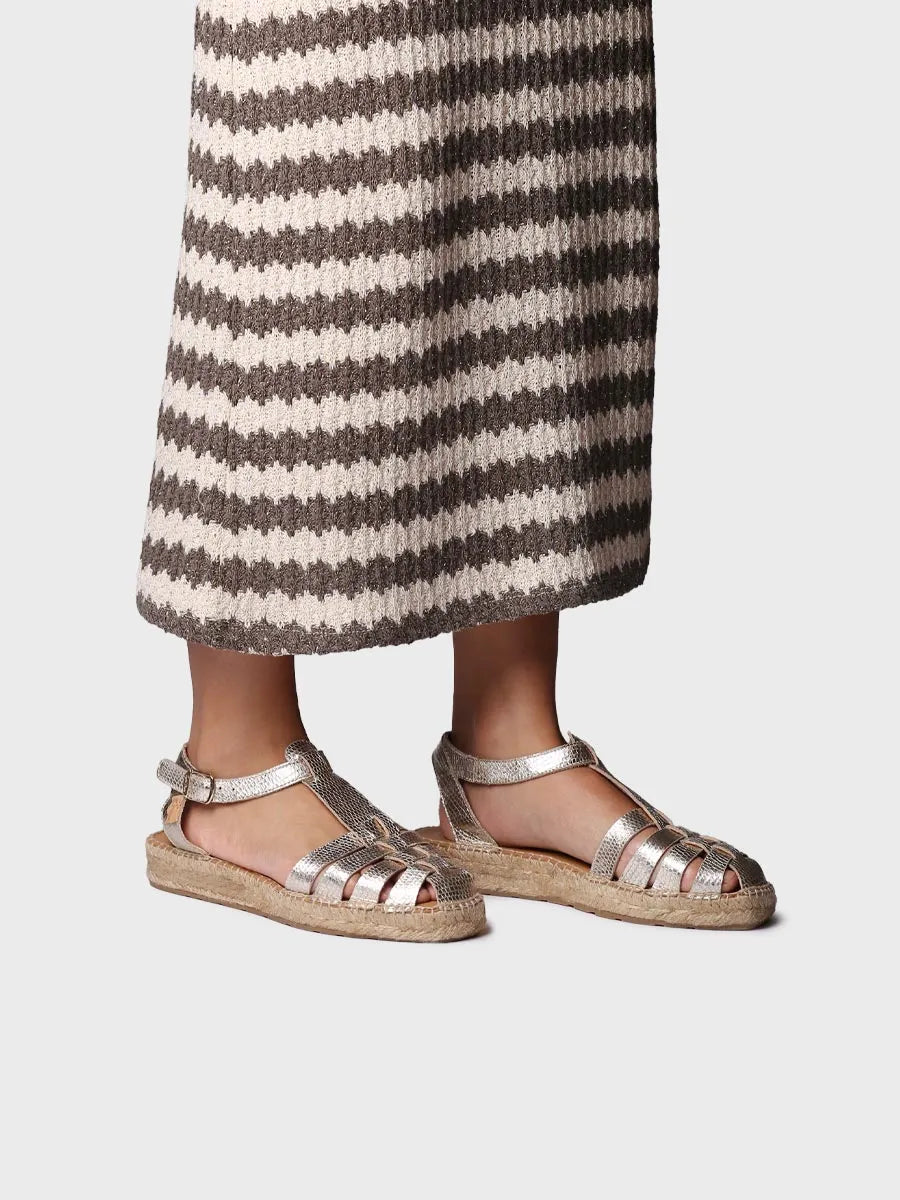 - Alpargatas de mujer con acabado de serpiente | EVIAN-CA - Toni Pons