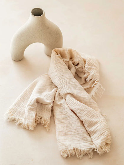 Complementos - Fular de algodón en colores lisos | FATIMA - Toni Pons