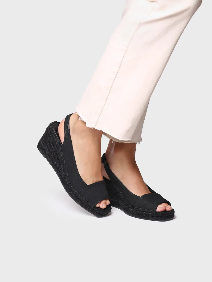 alpargatas mujer - Alpargata de cuña de mujer en yute tintado | FIORE  - Toni Pons