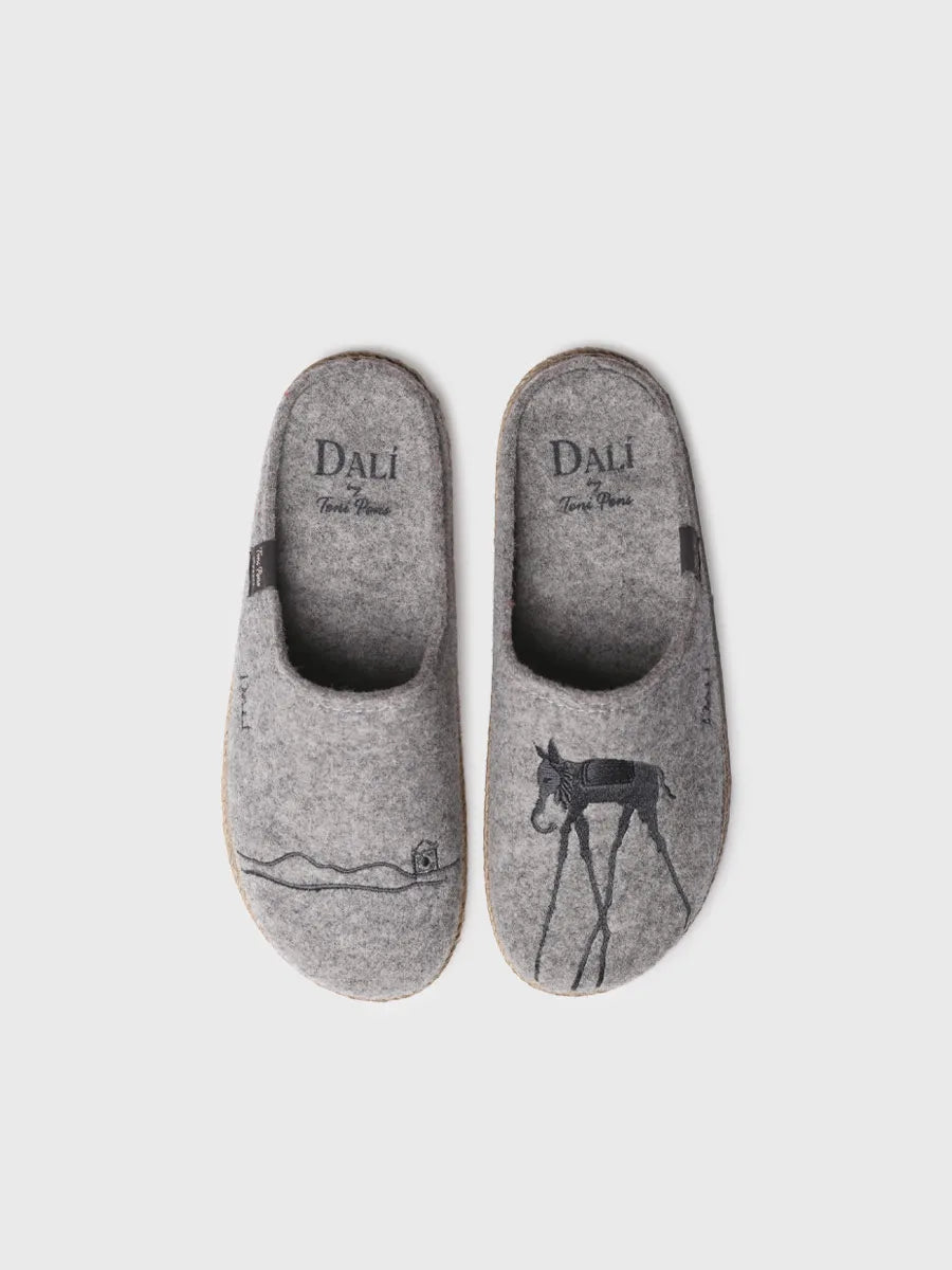zapatillas de casa hombre - Zapatillas de casa para hombre inspiradas en la obra de Salvador Dalí | FORTALESA  - Toni Pons