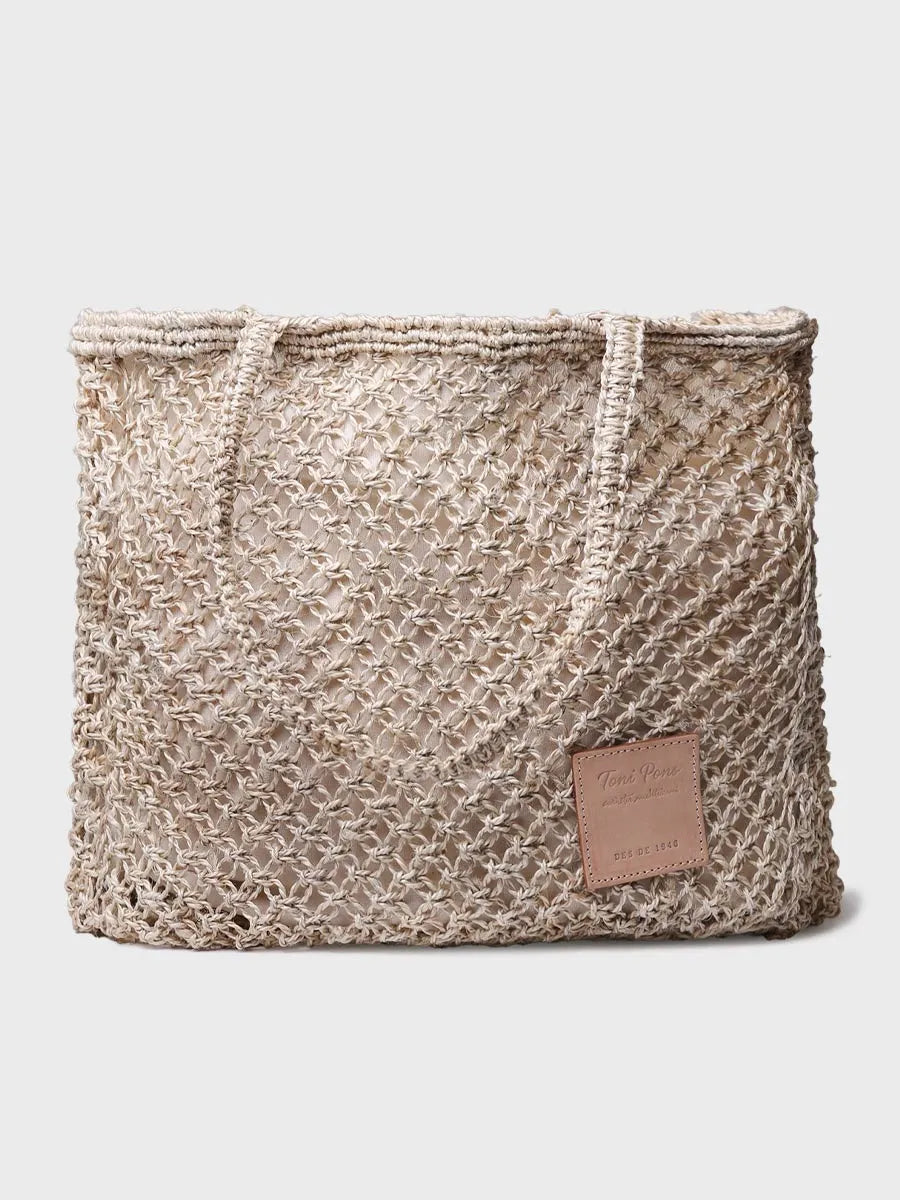 Complementos - Bolso shopper de mujer en trenza de yute | GANGES - Toni Pons