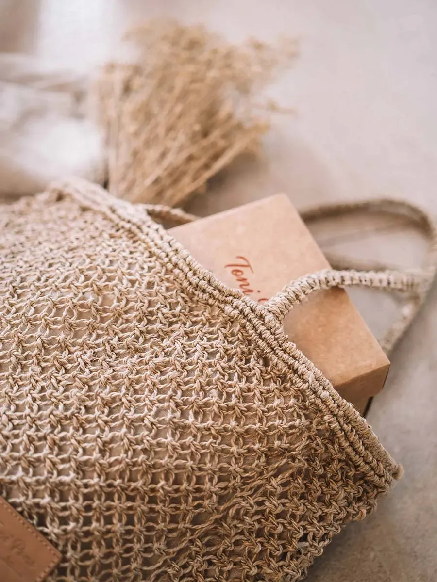 Complementos - Bolso shopper de mujer en trenza de yute | GANGES - Toni Pons