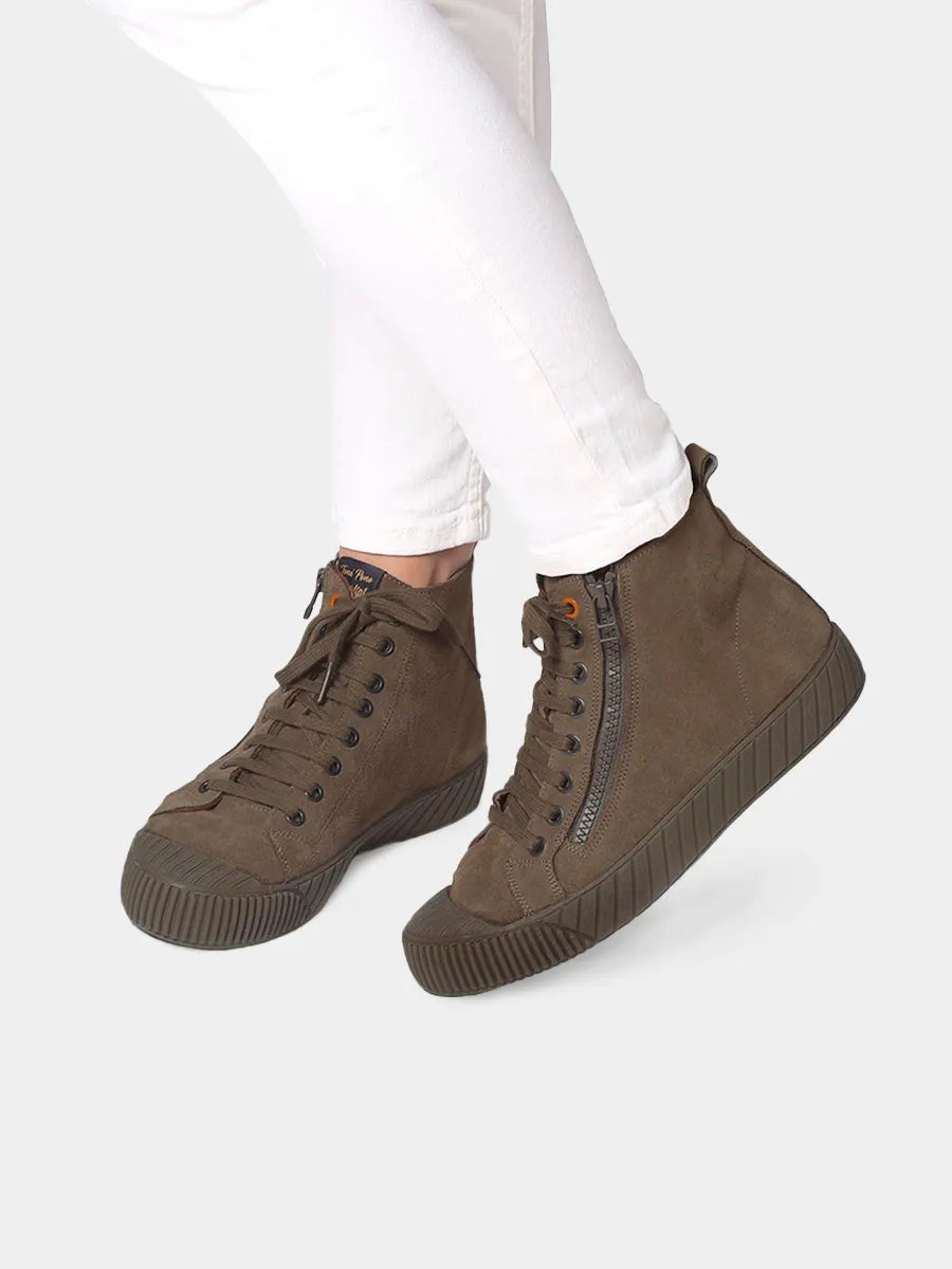 Zapatillas mujer - Botín para mujer en serraje | GARDA-SY - Toni Pons