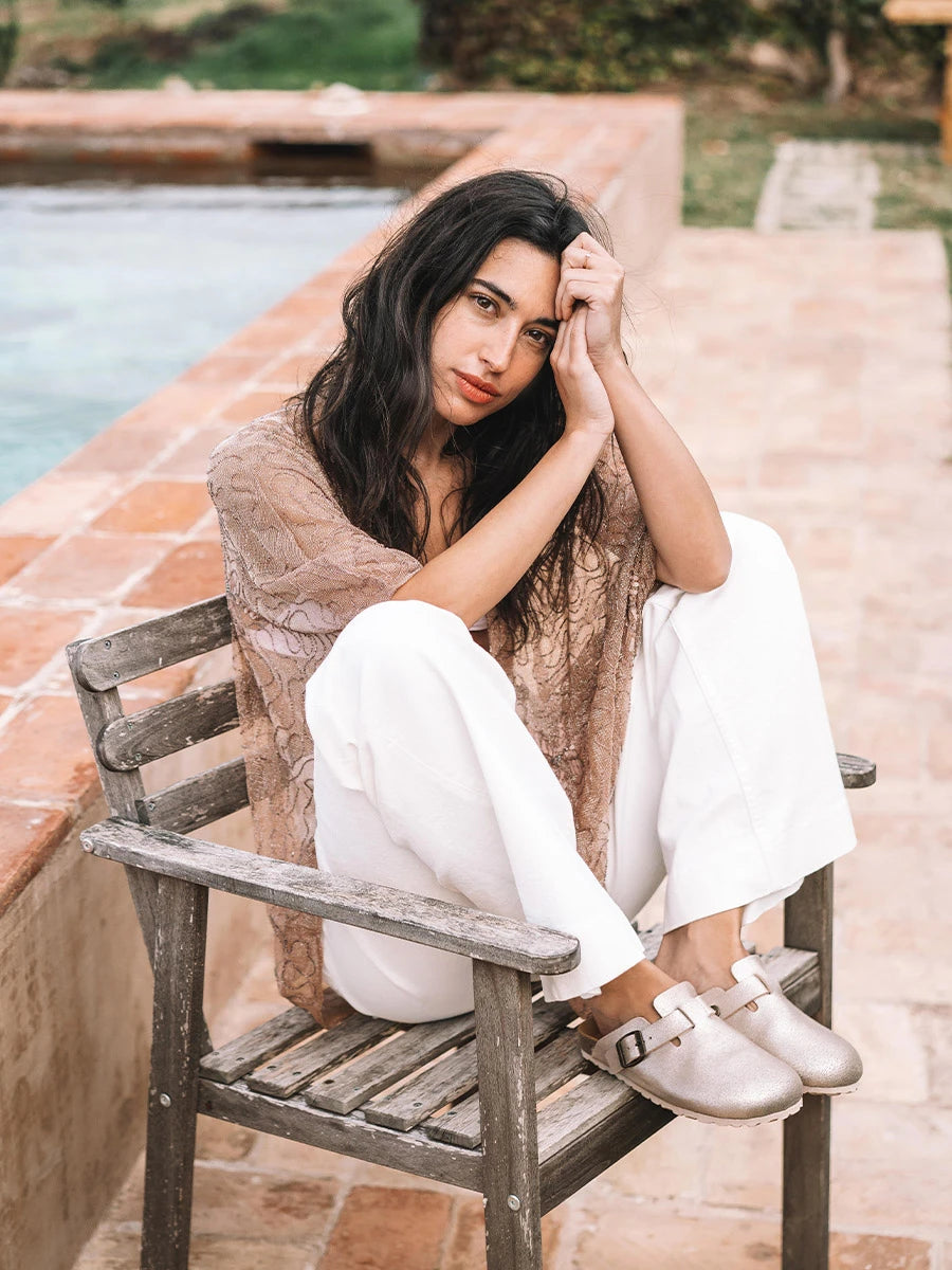 - Zueco de mujer en serraje con hebilla | GEMINA-QT - Toni Pons