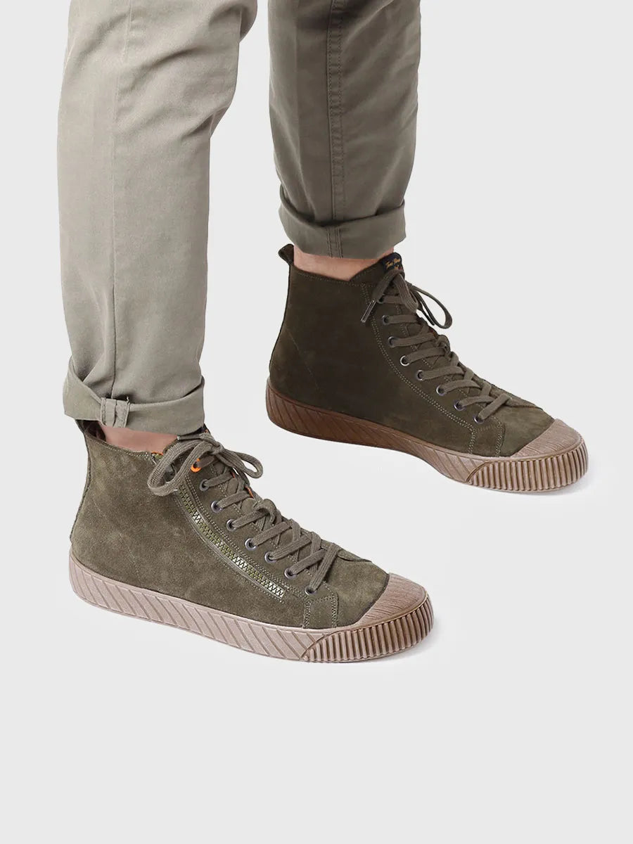 zapatillas hombre - Botín para hombre en serraje | GERI-SY - Toni Pons