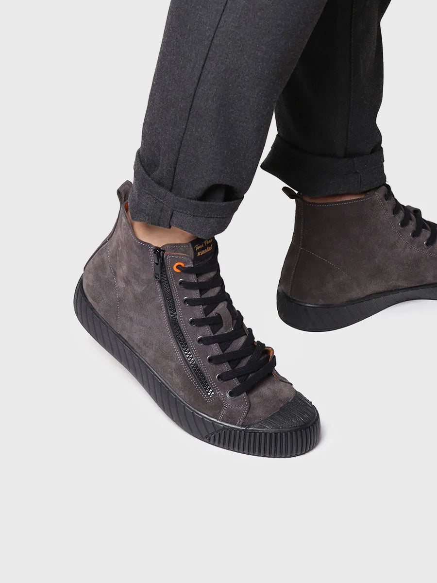 zapatillas hombre - Botín para hombre en serraje | GERI-SY - Toni Pons