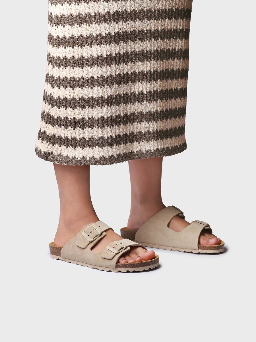 - Sandalia de mujer con doble hebilla | GHANA-QT - Toni Pons