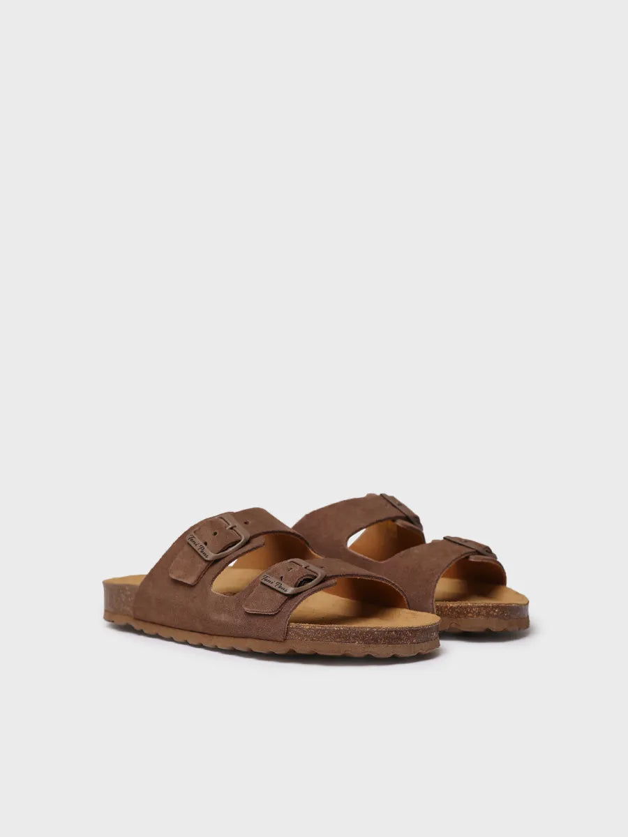 sandalias mujer - Sandalia de mujer con doble hebilla | GHANA-QT - Toni Pons