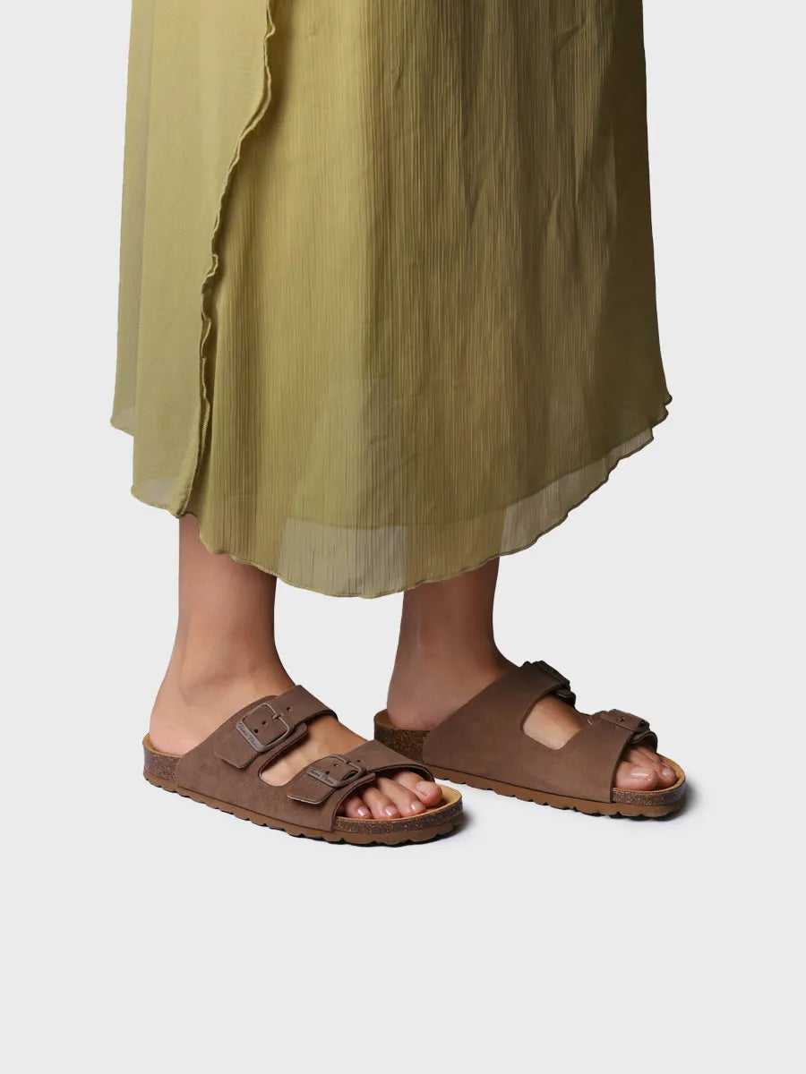 Sandalias mujer - Sandalia de mujer con doble hebilla | GHANA-QT - Toni Pons