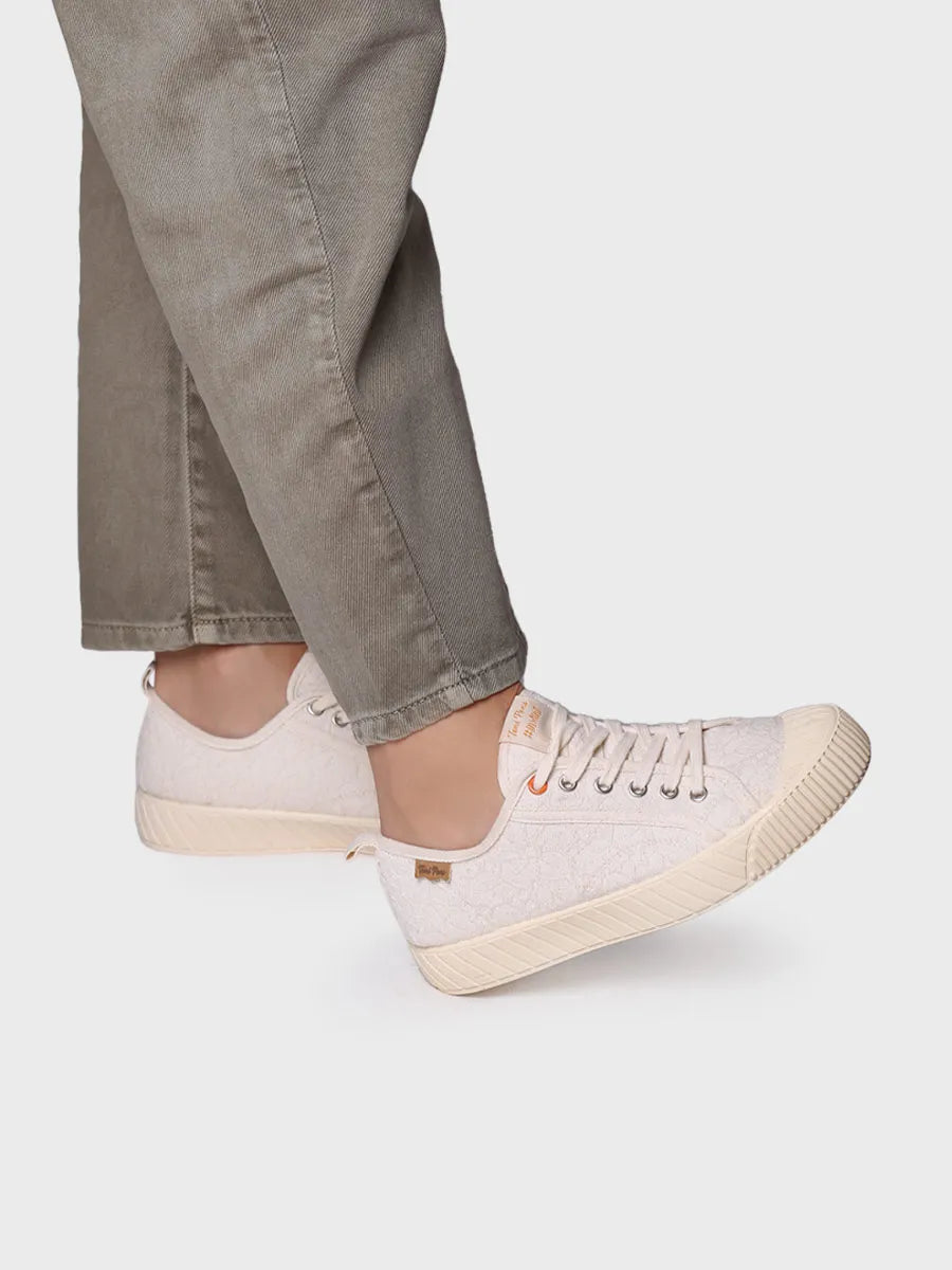 zapatillas mujer - Zapatillas deportivas bajas de mujer en tejido reciclado | GILDA-RB  - Toni Pons