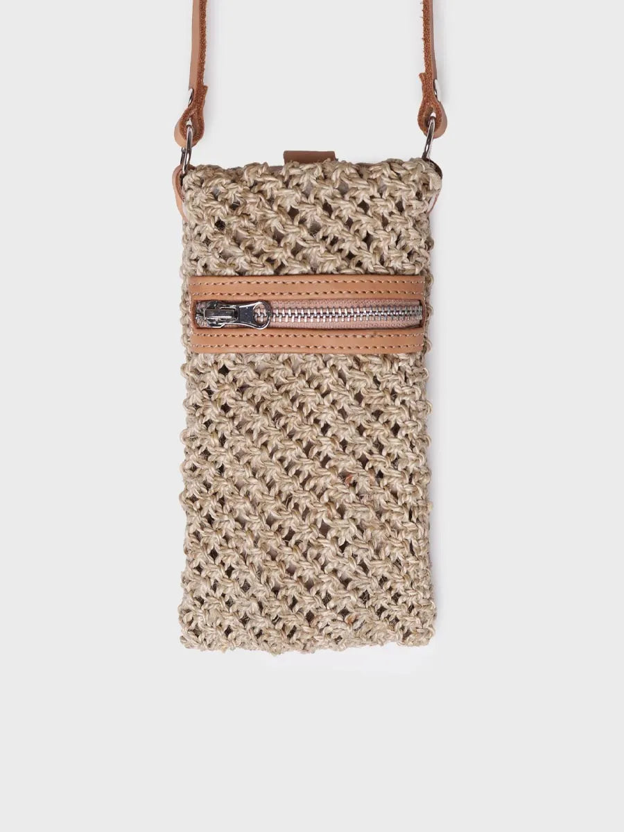 Complementos - Bolsa de yute para el móvil | GINETH - Toni Pons
