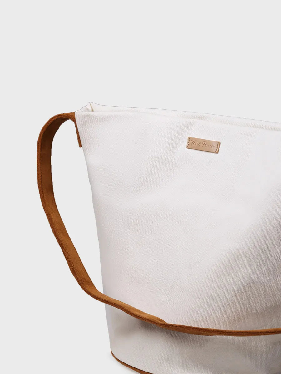 Complementos - Bolso de mujer en lona de algodón con asa ajustable | GOA - Toni Pons