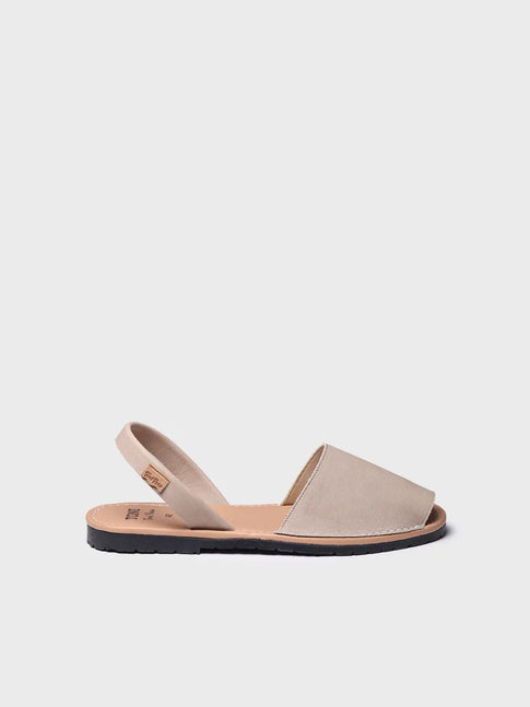 zapatillas hombre - Sandalia de hombre con tiras cruzadas en color taupé | GRAU-P  - Toni Pons
