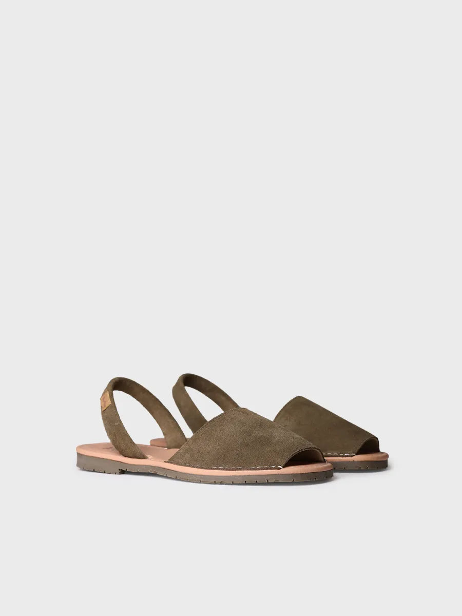 zapatillas hombre - Menorquina para hombre en serraje | GRAU-QT - Toni Pons