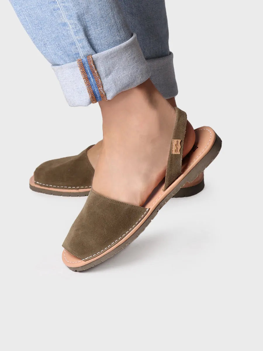 zapatillas hombre - Menorquina para hombre en serraje | GRAU-QT  - Toni Pons