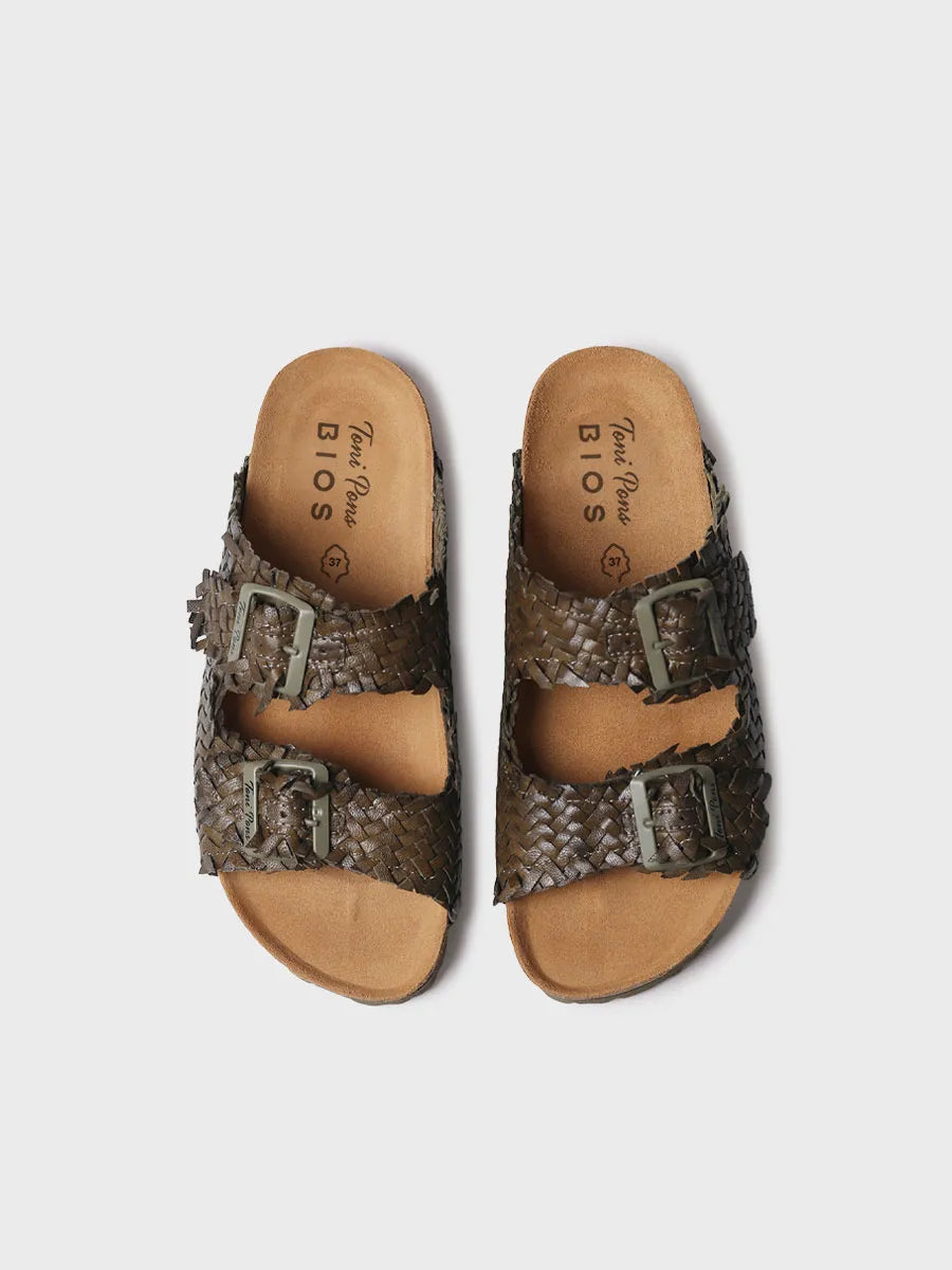 zapatillas mujer - Sandalia de mujer con hebillas tipo BIO | GUAM-TE - Toni Pons
