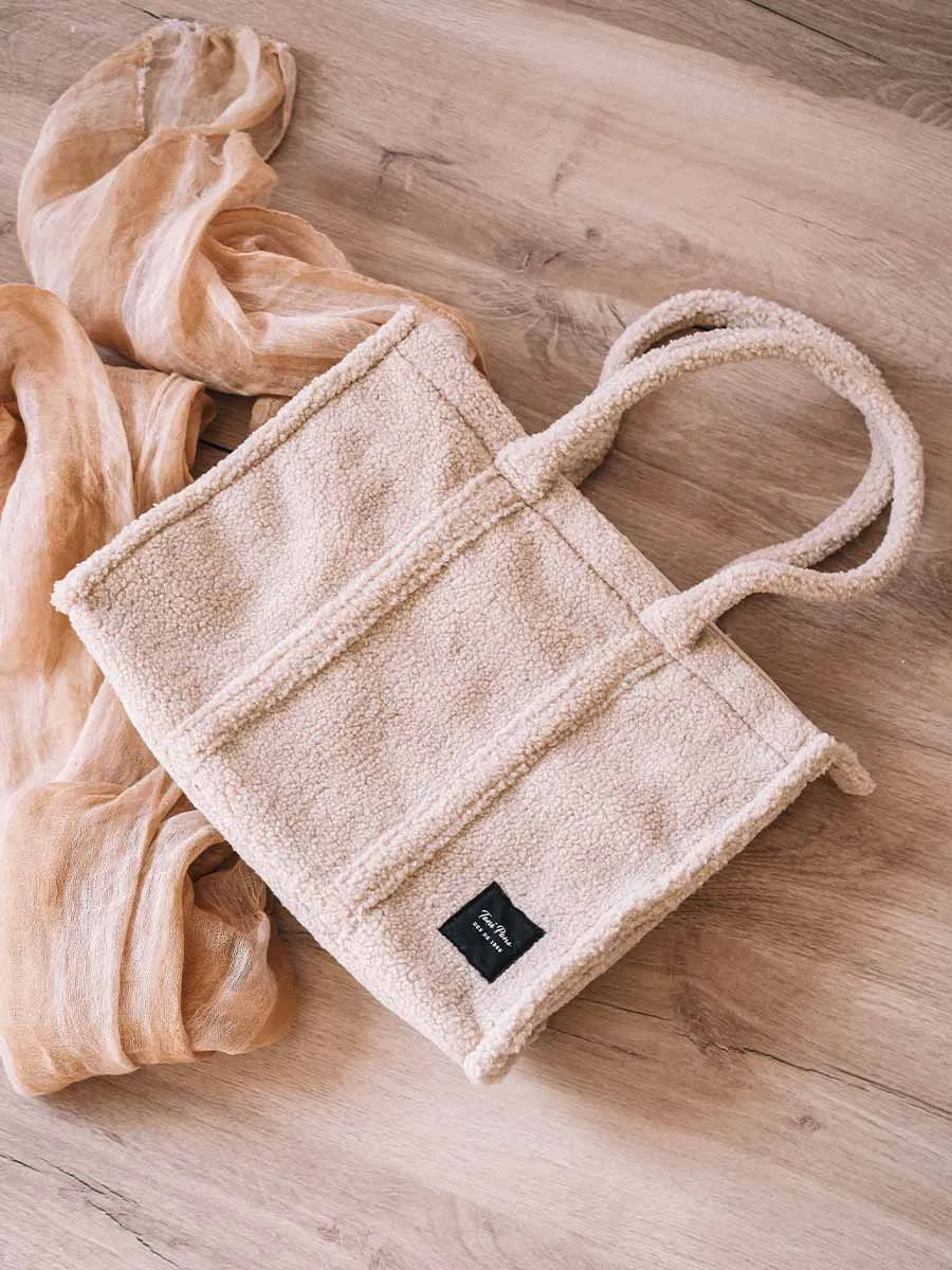 Complementos - Bolso shopper de mujer tipo borrego | GWEN - Toni Pons