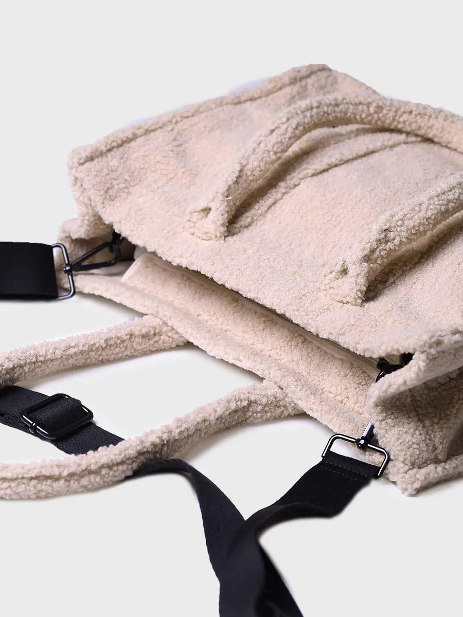 Complementos - Bolso shopper de mujer tipo borrego | GWEN - Toni Pons