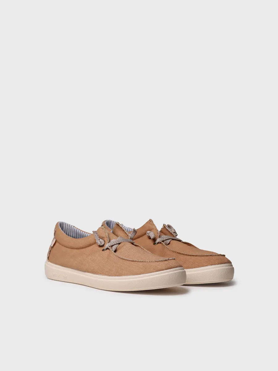 zapatillas hombre - Zapato de hombre en algodón con cordones | IAN - Toni Pons