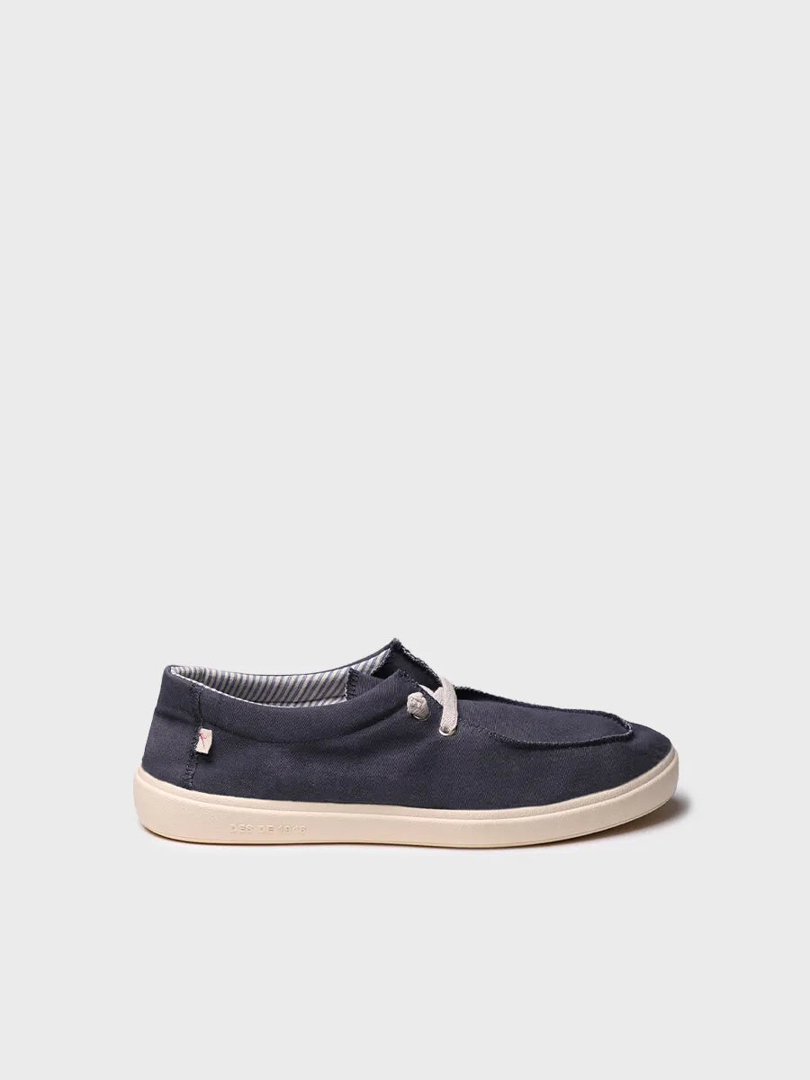 zapatillas hombre - Zapato de hombre en algodón con cordones | IAN  - Toni Pons