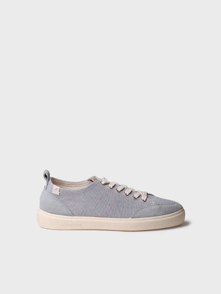 zapatillas mujer - Zapatilla deportiva de mujer en algodón con cordones | IBAR - Toni Pons