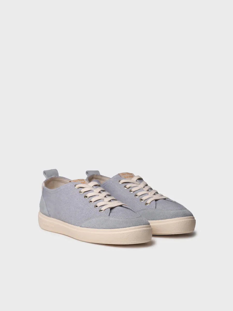 zapatillas mujer - Zapatilla deportiva de mujer en algodón con cordones | IBAR - Toni Pons