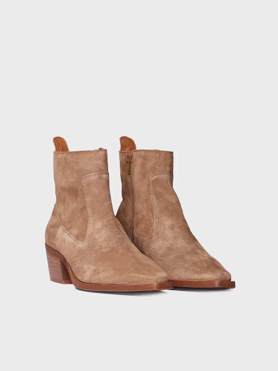 botines hombre - Botín para mujer en serraje en | IKIA-SY  - Toni Pons