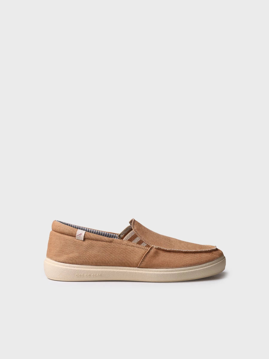 - Zapato cerrado de hombre en algodón con elásticos laterales | ILARI - Toni Pons