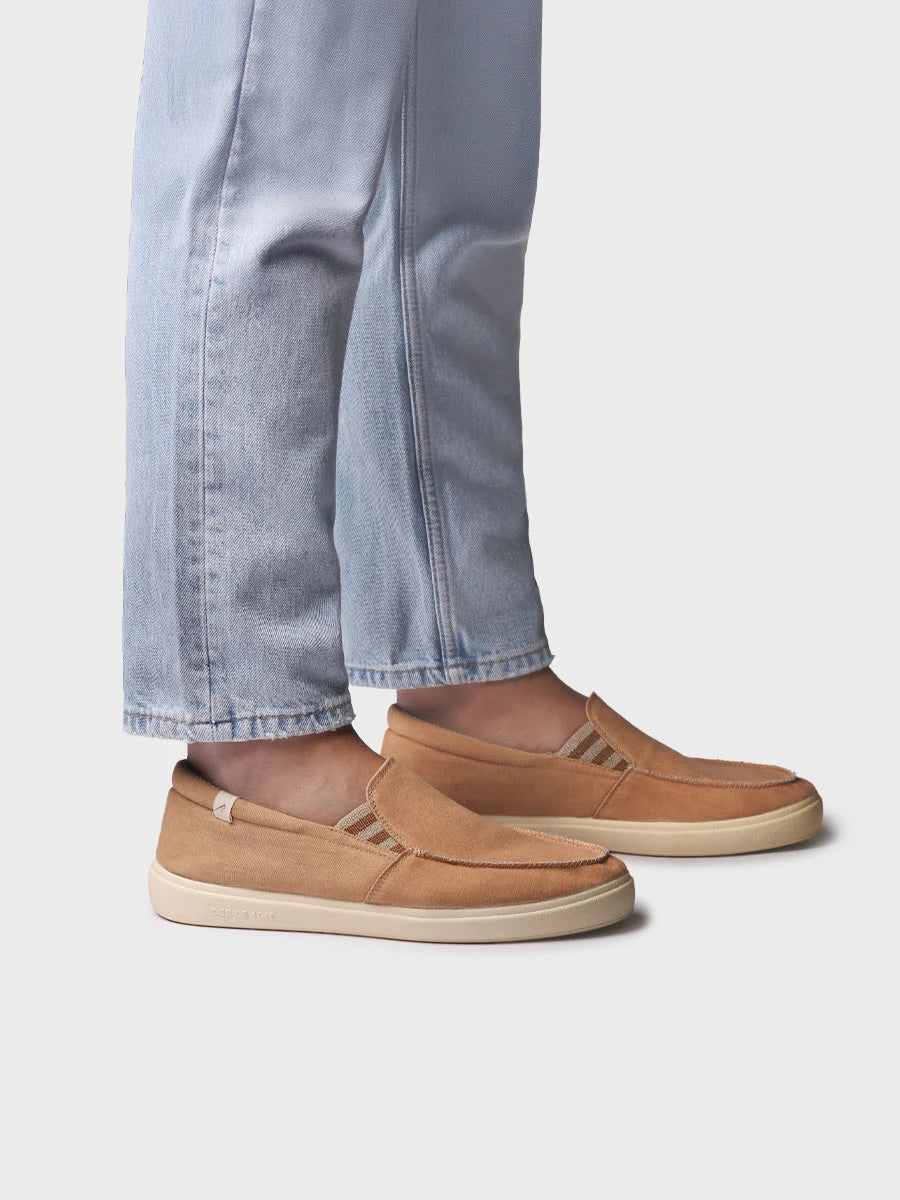 Men's closed cotton shoes with side elastics | ILARI