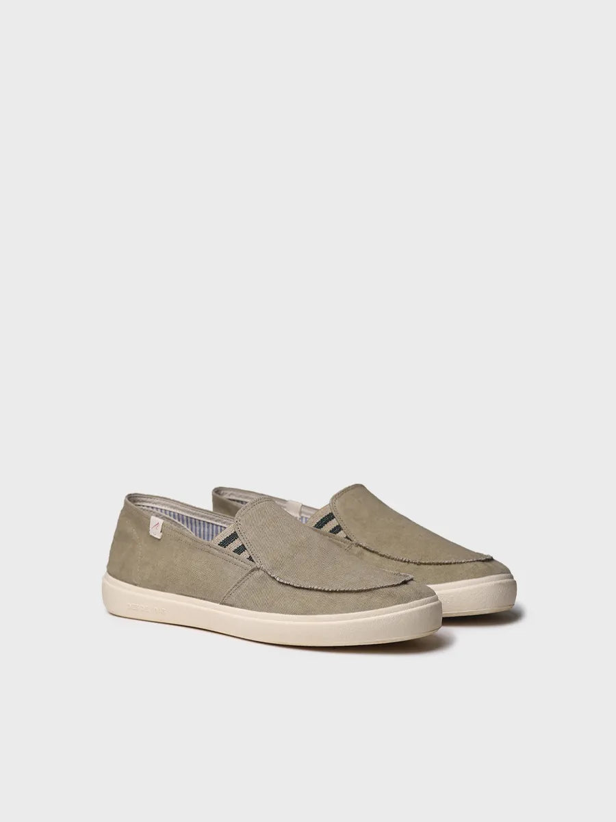zapatillas hombre - Zapato cerrado de hombre en algodón con elásticos laterales | ILARI - Toni Pons