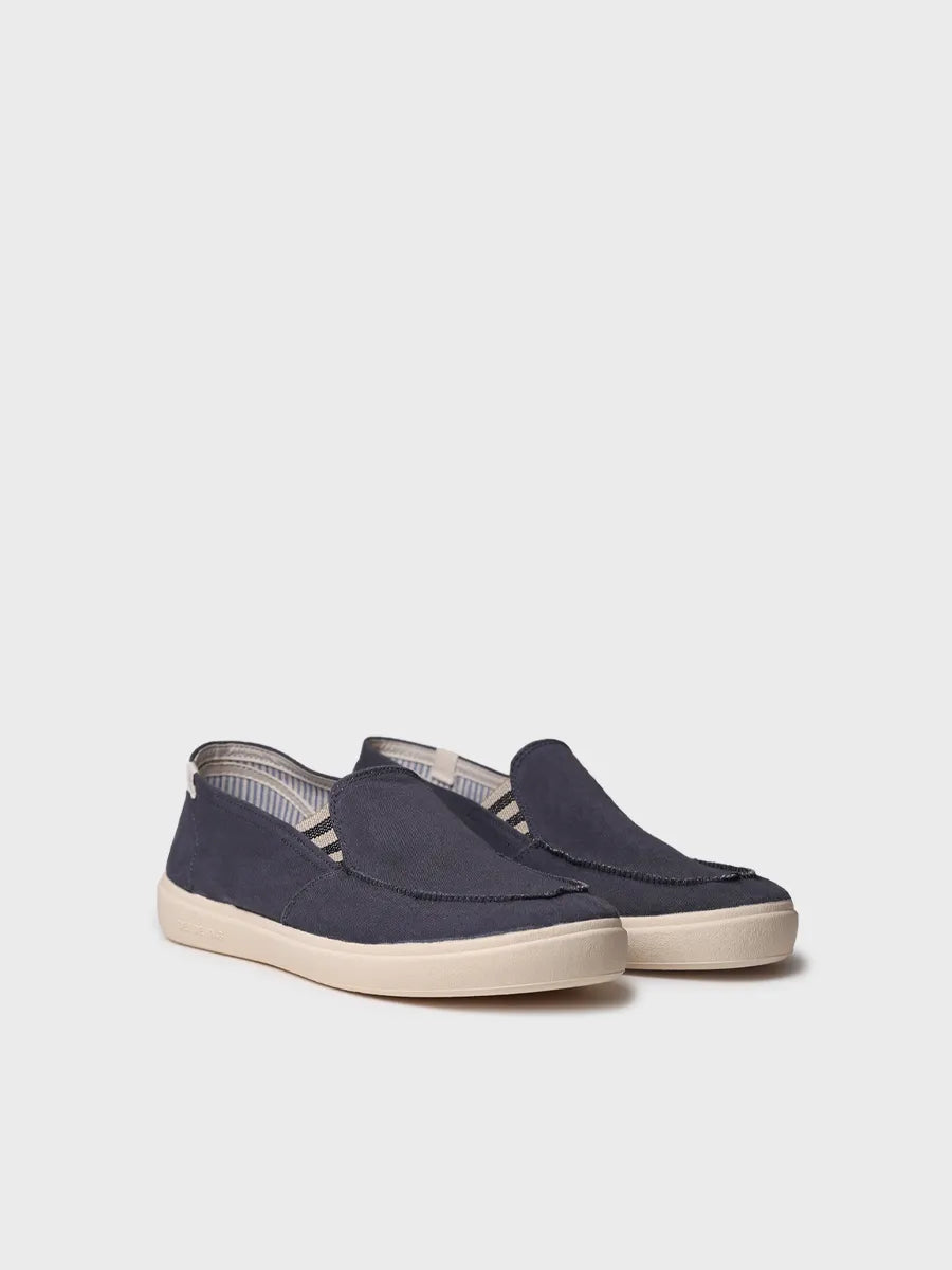 zapatillas hombre - Zapato cerrado de hombre en algodón con elásticos laterales | ILARI - Toni Pons