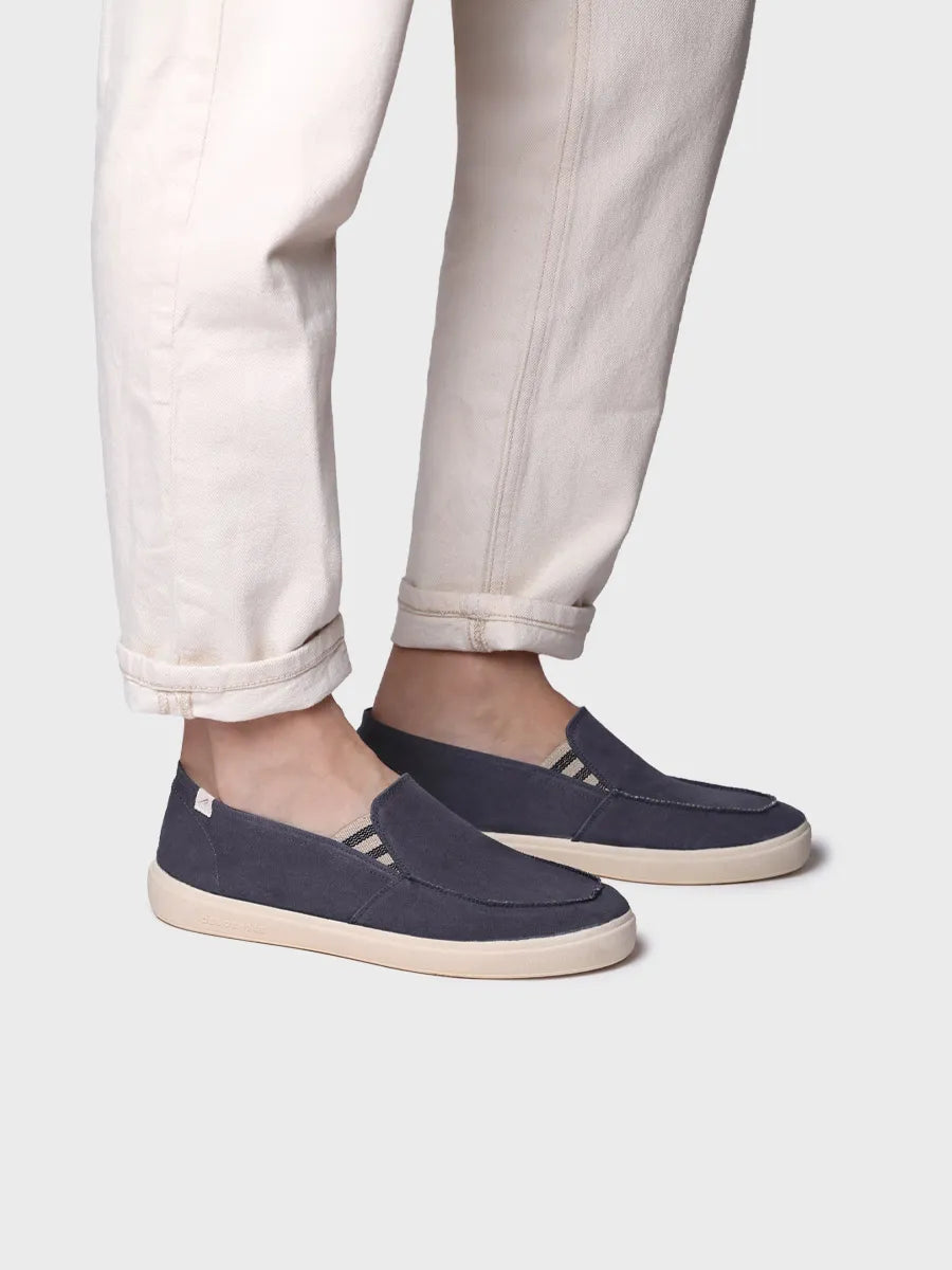 zapatillas hombre - Zapato cerrado de hombre en algodón con elásticos laterales | ILARI - Toni Pons