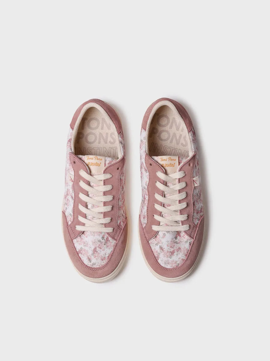 zapatillas mujer - Zapatilla deportiva de mujer con estampado floral | ILDA - Toni Pons