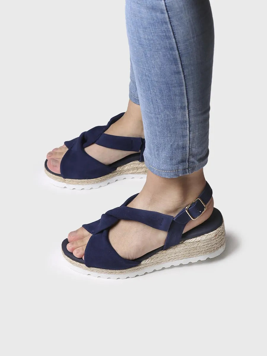 Sandalias mujer - Sandalia de cuña en piel - Toni Pons