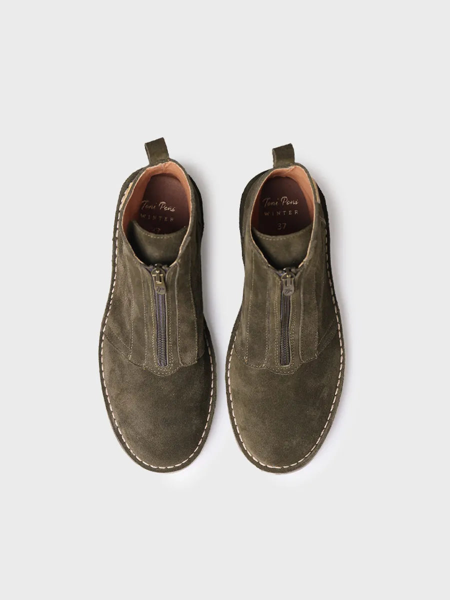 botines mujer - Botín para mujer en serraje | INDIA-SY - Toni Pons