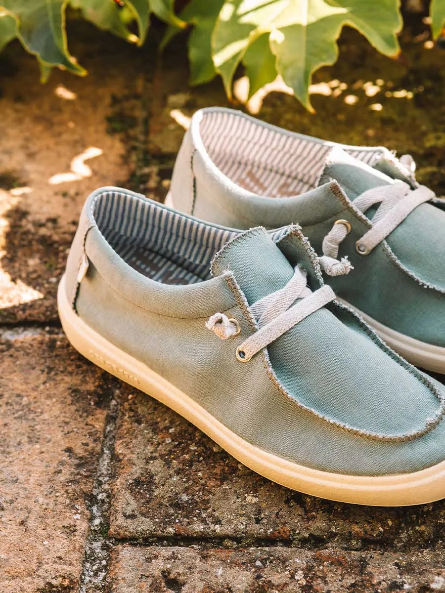 zapatillas mujer - Zapato de mujer en algodón con cordones elásticos | IRELIA - Toni Pons