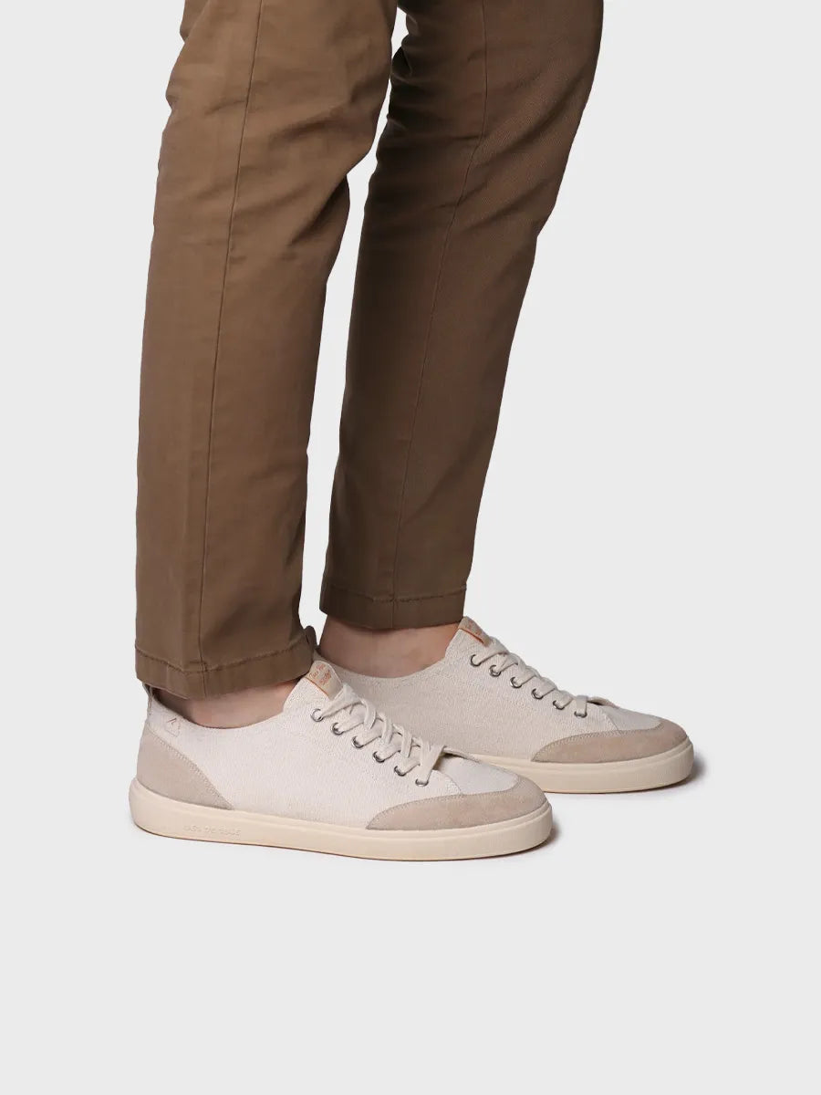 zapatillas hombre - Zapatilla deportiva de hombre en algodón con cordones | IRON - Toni Pons
