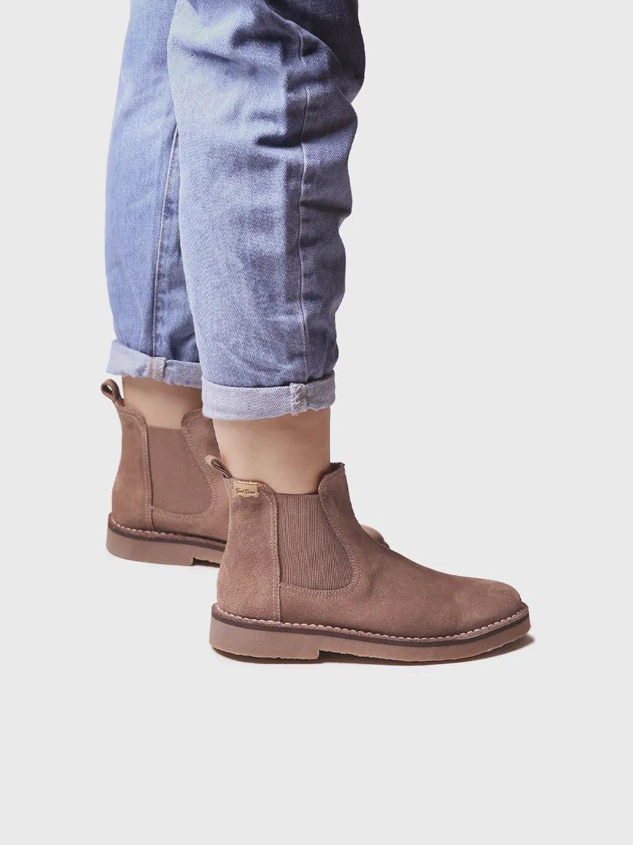 botines mujer - Botín para mujer en serraje | ISA-SY  - Toni Pons